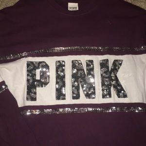 PINK VS sequin shirt
